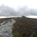 Manstone Rock on Stiperstones in December