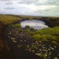 Moorland Tarn at Black Chew Head