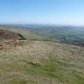 View eastwards from Whimble's summit in spring