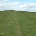 Trig point at Firle Beacon