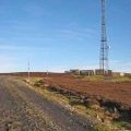 Radio mast on Collier Law, Crawleyside