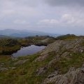 A tiny lochan on Meall an Damhain