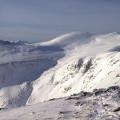 Winter view of Slioch from Sgurr an Tuill Bhàin