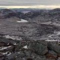 Summit of Beinn Eilde looking towards Loch Caoldair