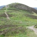 Figures on the top of Conic Hill