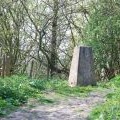 Trig point on Duncliffe Hill