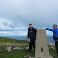 Davaar Island trig point.