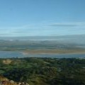 Harlech view from Moel y Gest summit