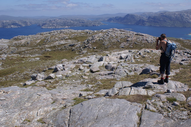 The mountain of scotland we call. Sron HEAQ.