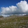 Great Gable viewed from near the summit of Kirk Fell