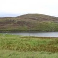 Gossaford hill across Roe Sound