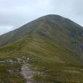 The east ridge of Glas Bheinn Mhor