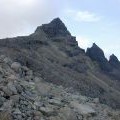 Sgurr nan Gillean from the east ridge