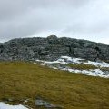 The summit of Eididh nan Clach Geala