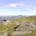 View south east from the lower summit of Ben Vorlich