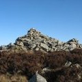 Below the main cairn of Mynydd y Gwaith