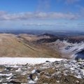 Looking down Cwm Eigiau