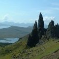 The Old Man of Storr and other pinnacles