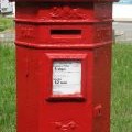 Penfold postbox, Woodhayes Road / Crooked Billet, SW19 - royal cipher and crest