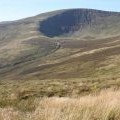 Looking back at Moel Sych