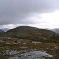 Ridge approaching Meall nan Doireachan