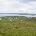 Symbister from just west of the summit at Ward of Clett